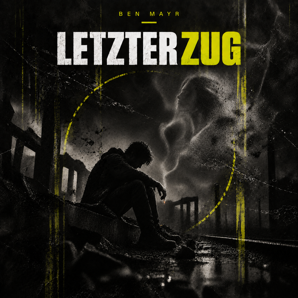 Visualisierung zum Gedicht Letzter Zug.