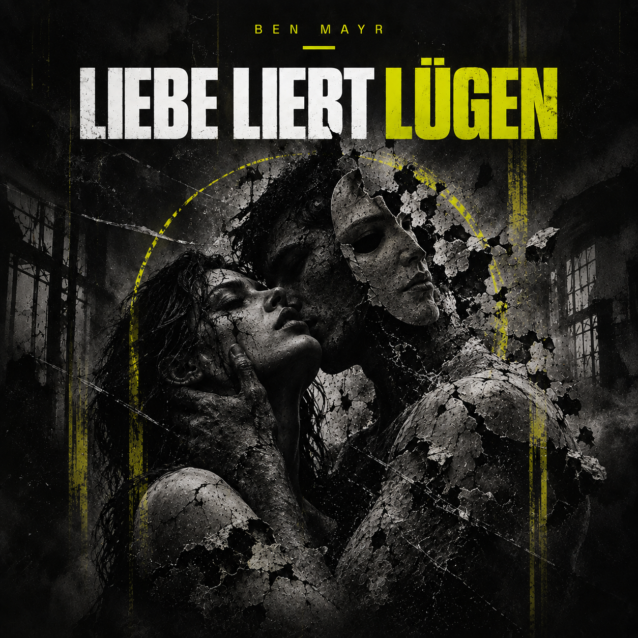 Visualisierung zum Gedicht Liebe liebt Lügen.