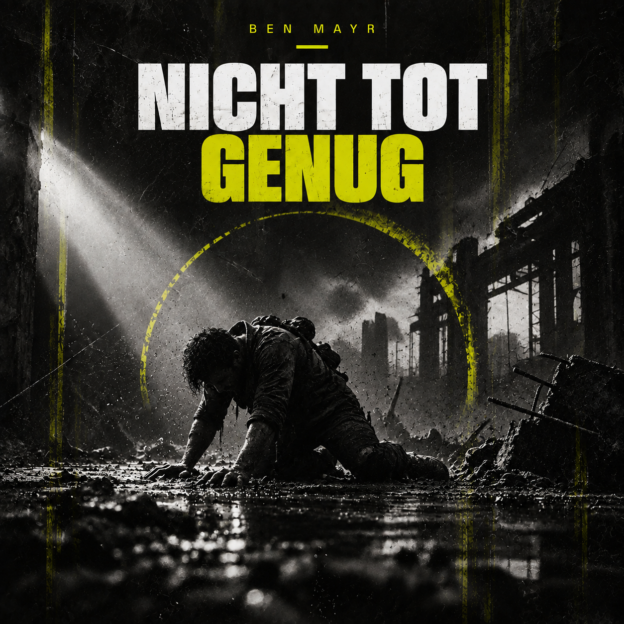 Visualisierung zum Gedicht Nicht tot genug.
